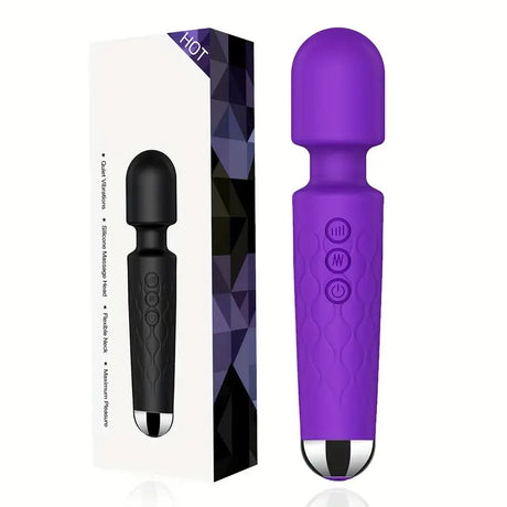 Rechargeable 20-Frequency AV Stick Vibrator