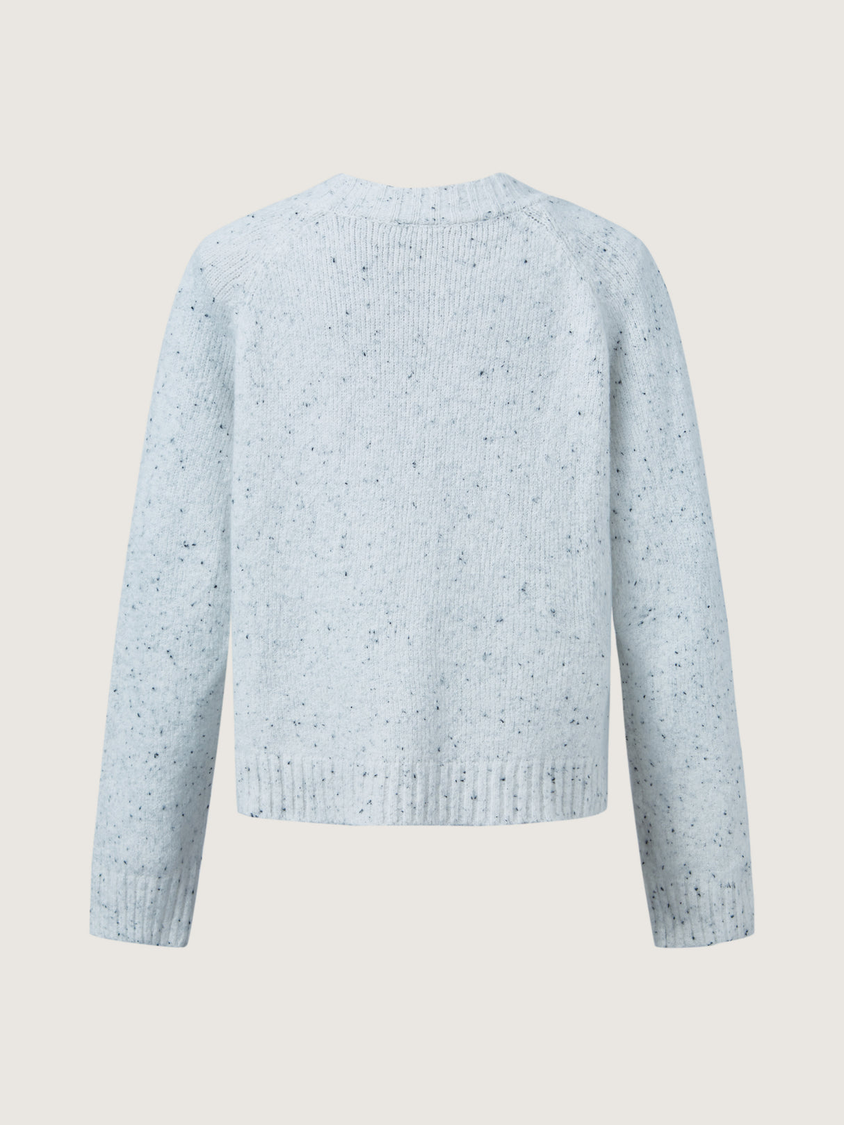 Designer fashion style casual loose simple sweater with side slits