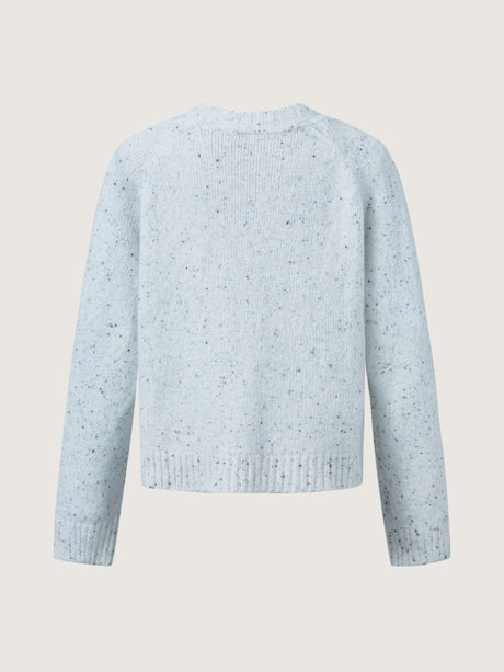 Designer fashion style casual loose simple sweater with side slits